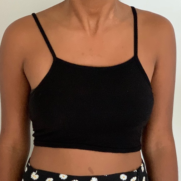 Black, white, and, grey boohoo ribbed Croptops❤️ - Picture 3 of 4